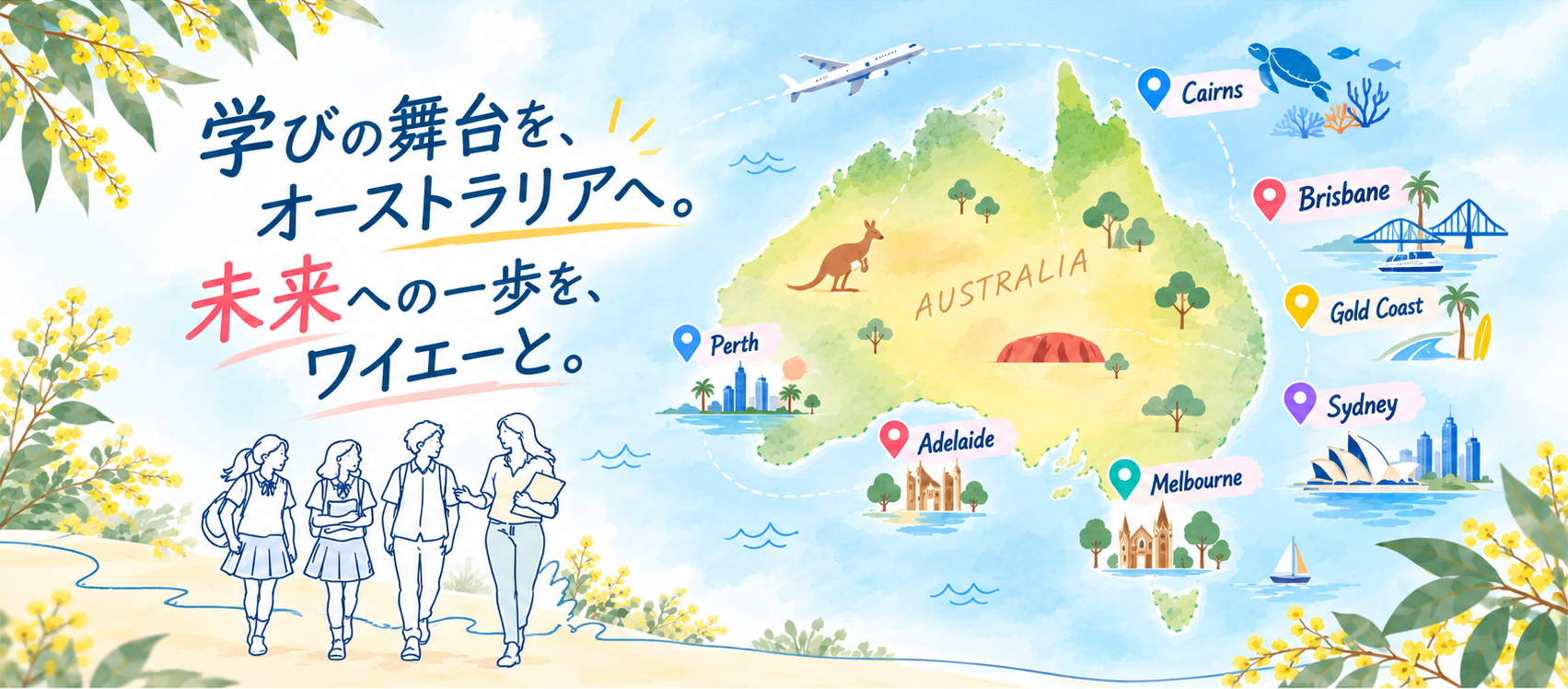 ワイエー留学